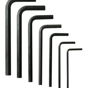 Juego de llaves hexagonales tipo "L", métricas, 7 piezas Urrea