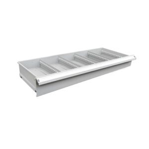 Gaveta para gabinete modular de entrepaños serie X 4" Urrea