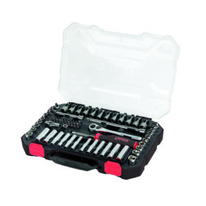 Juego de dados y accesorios cuadro de 1/4" combinado, 70 piezas Urrea