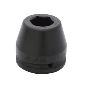 Dado de impacto cuadro de 1-1/2", 6 puntas, en pulgadas, 1-3/8" Urrea