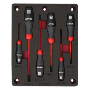 Juego de destornilladores con mango 1000 V combinados 6 piezas, CH171P-C Urrea